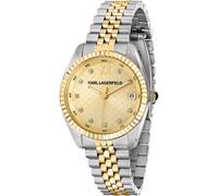 Karl Lagerfeld Damenuhr Edelstahl gold, silber Damen