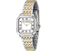 Karl Lagerfeld Damenuhr Edelstahl gold, silber, weiß Damen