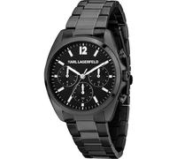 Karl Lagerfeld Damenuhr Edelstahl grau Damen