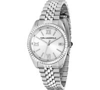 Karl Lagerfeld Damenuhr Edelstahl silber Damen