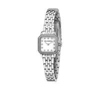 Karl Lagerfeld Damenuhr Edelstahl silber, weiß, Diamant Damen