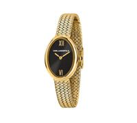 KARL LAGERFELD Damenuhr OVAL ALLURE Gold Schwarz