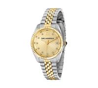 Karl Lagerfeld Damenuhr Edelstahl gold, silber Damen