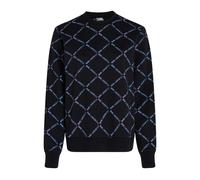 Karl Lagerfeld Diamond Karl Aop Sweat Black Größe: XS | Pullover Outlet | Damen | Schwarz
