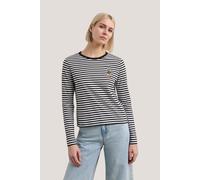 Karl Lagerfeld Disney Stripe Longsleeve T-shirt Small Stripe Black-white Größe: S | Hemden Outlet | Damen | Schwarz