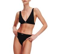 KARL LAGERFELD Essential Plunge Bralette, Black