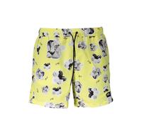 Karl Lagerfeld Gelbe Polyester Herren Bade-Boxershorts L