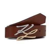 Karl Lagerfeld Gürtel - K/Autograph Wendbarer Gürtel - Gr. 85 - in Schwarz - für Damen