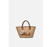 Karl Lagerfeld - Handtaschen K/Signature Raffia Md Basket - braun - Größe T.U