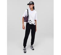 Karl Lagerfeld Hem Signature T-shirt White Größe: XS | Hemden Outlet | Damen | Weiß