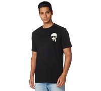Karl Lagerfeld Herren Classic Karl Character Short Sleeve Crew Neck T-Shirt T-Shirt