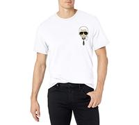 Karl Lagerfeld Herren Classic Karl Character Short Sleeve Crew Neck T-Shirt T-Shirt