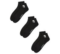 KARL LAGERFELD Herren Ikon Sneaker Sock (3 Pack)