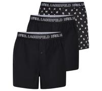 Karl Lagerfeld Herren Ikon Woven Boxer (3 Pack)