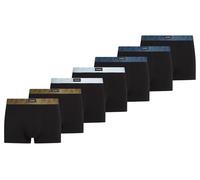 Karl Lagerfeld Herren Kameo Logo Trunk Set (7 Pack) Mitternacht/Klarer Himmel/Oliv L