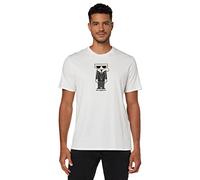 KARL LAGERFELD Herren T-Shirt, Kocktail Karl, Short Sleeve Crew Neck Men’s Shirt T-Shirt