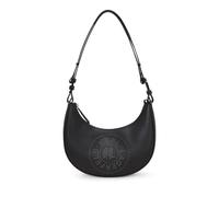 Karl Lagerfeld Circle Schultertasche Leder 28 cm schwarz