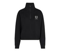 Karl Lagerfeld - HOTEL KARL LOUNGEWEAR SWEATSHIRT MIT HALBLANGEM RE - Größe L - schwarz