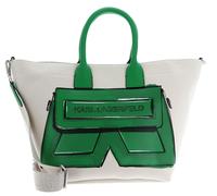 KARL LAGERFELD Icon K Canvas Shopper Natural