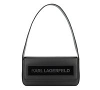 Karl Lagerfeld Ikon K Schultertasche Leder 24 cm black