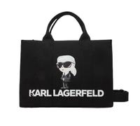 Karl Lagerfeld K/Ikonik Karl Handtasche schwarz, Baumwolle, Damen