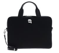 KARL LAGERFELD Ikon Neoprene Laptop Bag Black