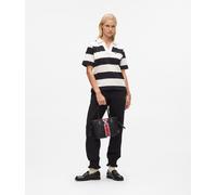 Karl Lagerfeld Ikon Nylon Stripe Sm Tote Black Größe: OS | Handtaschen Outlet | Damen | Schwarz