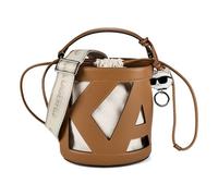 Karl Lagerfeld Ikon Schultertasche 20 cm braun