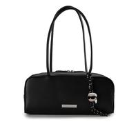 Karl Lagerfeld Ikon Schultertasche schwarz, Lederimitat, Damen