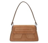 Karl Lagerfeld Ikon Schultertasche Leder 31 cm braun