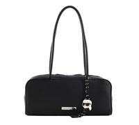 KARL LAGERFELD Ikon Smooth Shoulder Bag Black