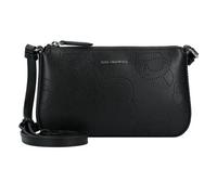 Karl Lagerfeld Ikon Umhängetasche Leder 21 cm schwarz