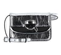 KARL LAGERFELD Ikonik K / Ikonik Lock Flap Crossbod Silver