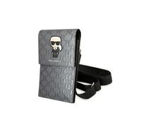 Karl Lagerfeld Ikonik Karl Monogram Patch bag - silver