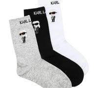 Karl Lagerfeld International B.V Damen Women's, K/Ikon 3 Pack Socks, Mehrfarbig, 39-42 EU