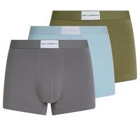 Karl Lagerfeld International B.V Herren Essential Logo (3 Pack) Trunks, Mehrfarbig, L EU