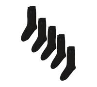 Karl Lagerfeld International B.V Men's Karl Lagerfeld, K/Kameo Logo 5 Pack Socks, Schwarz, 6-8