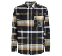 KARL LAGERFELD JEANS Check Shirt, Chipmunk, M