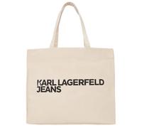 KARL LAGERFELD JEANS logo shopper, Natural, One size