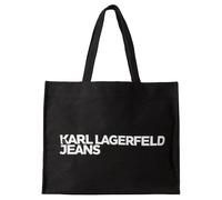 KARL LAGERFELD JEANS logo shopper, Black, One size