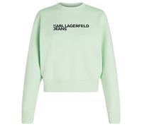 Karl Lagerfeld Jeans, Damen, Essential Logo Sweat, Regular Fit, Blau, S