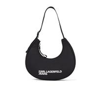 Karl Lagerfeld Jeans, Damen, Essential Nylon Moon Bag, Schwarz, One size