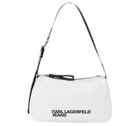 Karl Lagerfeld Jeans, Damen, Essential Nylon Shoulder Bag, Weiss, One size