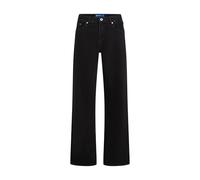 Karl Lagerfeld Relaxed Denim Minimal Washed Black Größe: W30L32 | Ausgestellte Hosen Outlet | Damen | Blau
