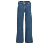 Karl Lagerfeld Jeans Damen Mid Rise Relaxed Denim W/Slit Washed Blue Black 2932