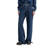 Karl Lagerfeld Jeans Damen Mid Rise Relaxed W/Slit Denim Washed Dark Blue 3232