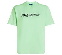 KARL LAGERFELD JEANS Women's REG SS Essential Tee Tshirt, Bay, Small