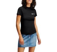 Karl Lagerfeld Jeans Slim Short Sleeve Tee, Women, Black, T-Shirt