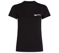 Karl Lagerfeld Jeans Slim Short Sleeve Tee, Women, Black, T-Shirt