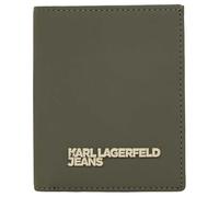 Karl Lagerfeld Jeans, Herren, Beschichtetes Pu, Bifold, Grün, One Size
